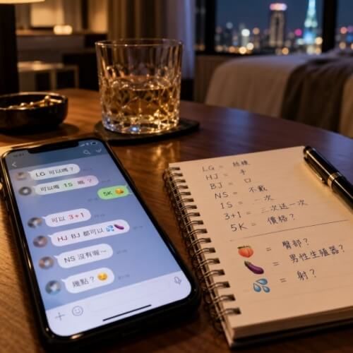 外送茶術語大全：中英文暗號與成人符號解析